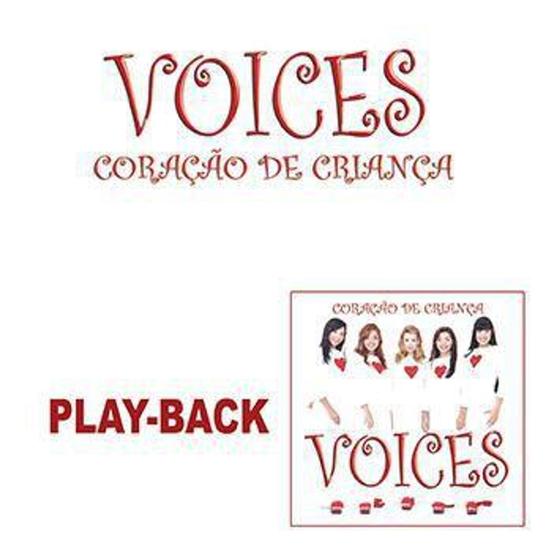 Imagem de CD Voices Coração de Criança (PlayBack) - MK Publicitá