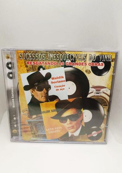 Imagem de Cd Waldik Soriano - Sucessos Inesquecíveis Do Vinil Cod 0283