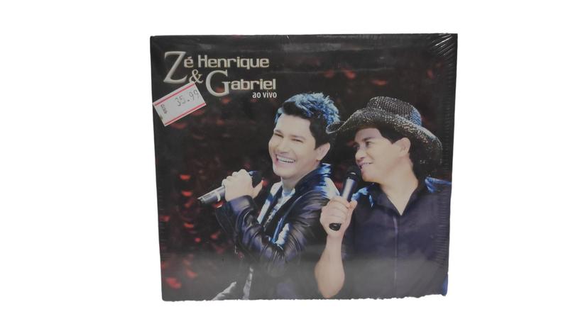 Imagem de cd ze henrique & gabriel*/ ao vivo