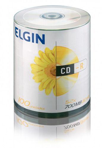 Imagem de Cdr Elgin Com 100 Unidades Printable 52x 700mb 80min 82045