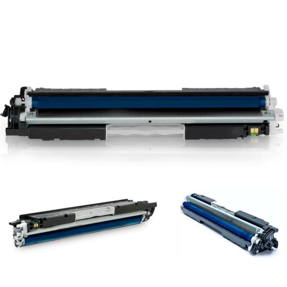 Imagem de Ce311a - toner color compatível com ce311a cf351a cyan 1k