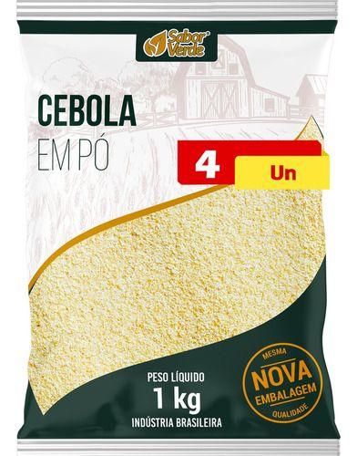 Imagem de Cebola em Pó 4 X 1kg Sabor Verde