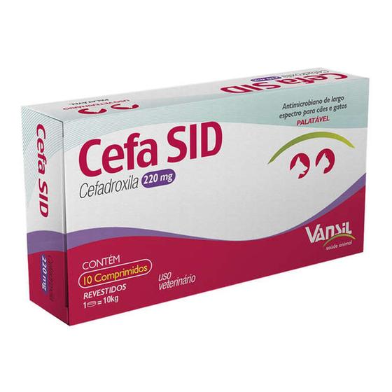 Imagem de Cefa Sid Antimicrobiano Vansil - 220mg