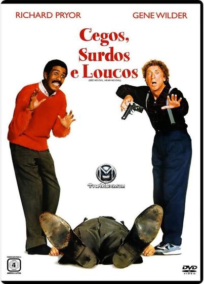 Imagem de cegos surdos e loucos dvd original lacrado