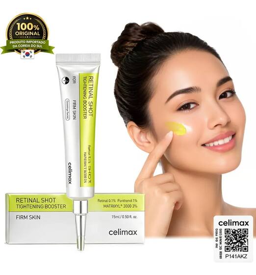 Celimax Original lacrado Retinal Shot Tightening Booster 15 Ml Pronta Entrega no Brasil