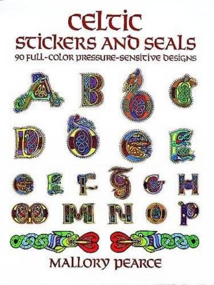 Imagem de Celtic Stickers And Seals -  90 Full-color Pressure-sensitive Designs