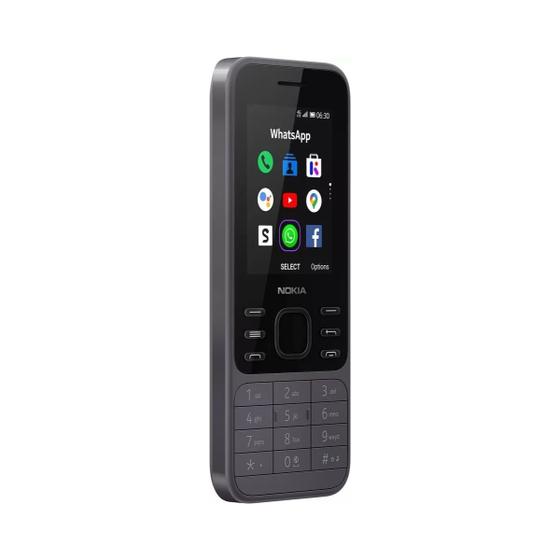 Imagem de Celular 4G Para Trabalho e Idoso Com WhatsApp e Facebook  Nokia 6300