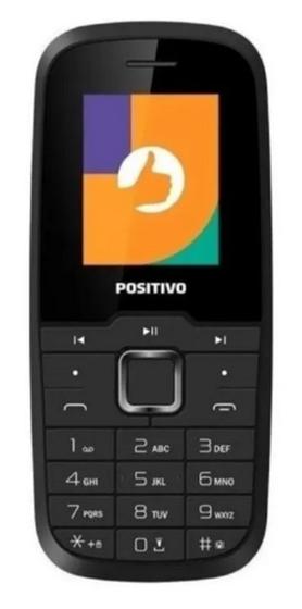 Imagem de Celular Barato Telefone Simples Positivo Dual Chip Bluetooth Rádio FM Gps Câmera Ideal Para Idosos - P26