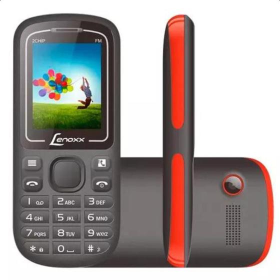 Imagem de  Celular Barrinha CX904 Lenoxx Media Player Conexão USB Dual Chip Rádio FM