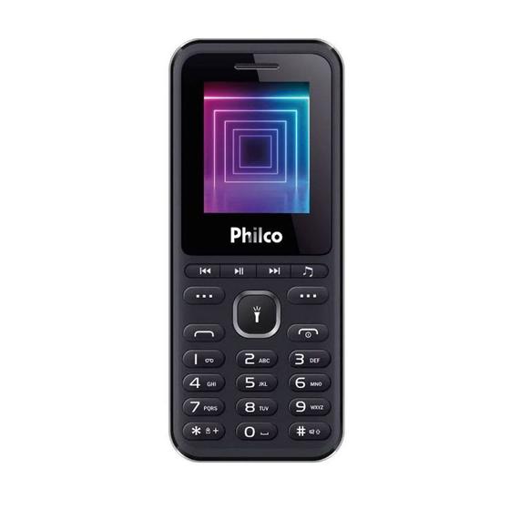 Imagem de Celular BCE01 Dual Chip Bluetooth RAdio FM e CAmera Traseira Philco