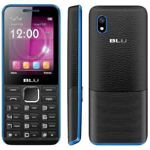 Imagem de Celular Blu Tank Ii 2 Chip Azul E Preto