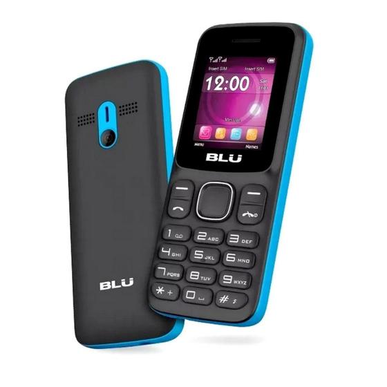 Imagem de Celular Blu Z4 Preto/Azul