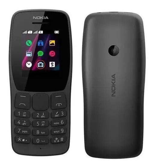 Celular Nokia 110 Nk006 32mb Preto - Dual Chip