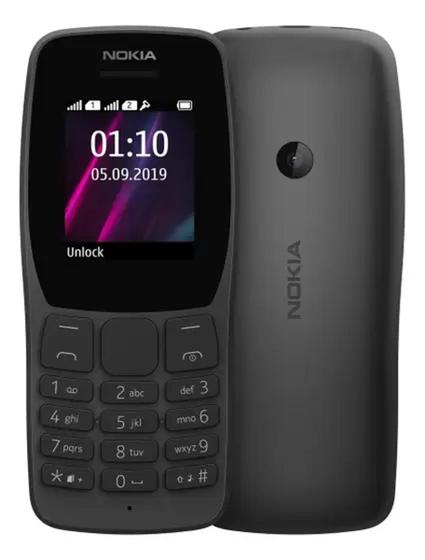 Imagem de Celular de Idoso Nokia 110 Dual SIM Com Rádio MP3 e Lanterna *