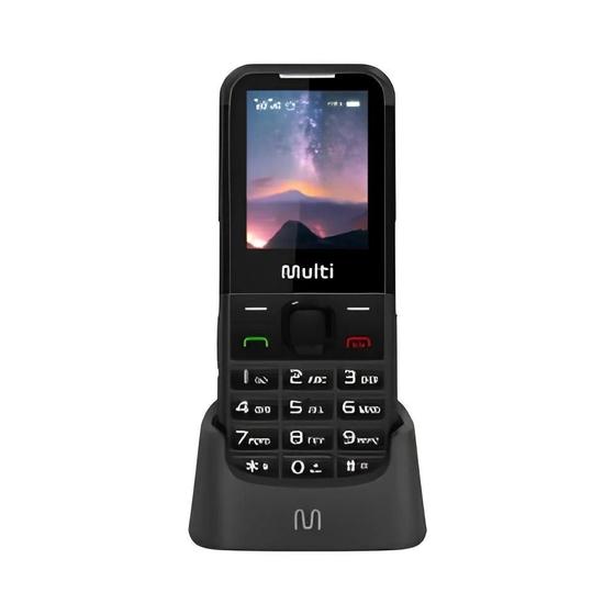 Imagem de Celular do idoso multilaser vita 4g p9225 dual chip preto