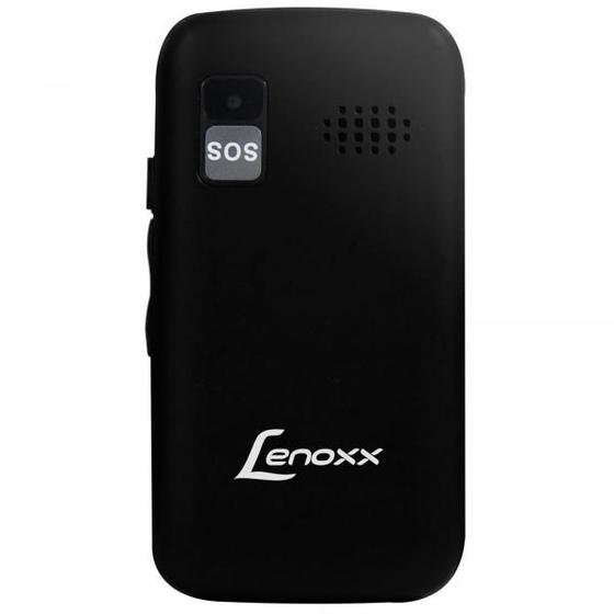 Imagem de Celular Flip CX-908 8GB 2,4" Dual Chip Preto - LENOXX