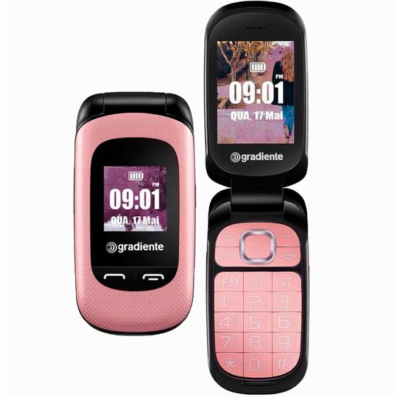 Celular Gradiente Gfp105 Rosa - Dual Chip