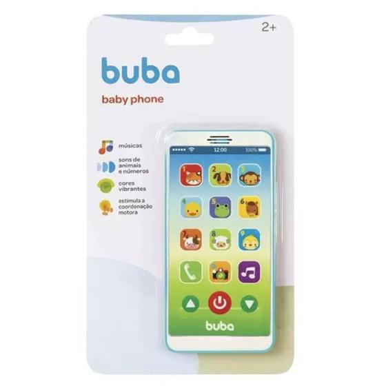 Imagem de Celular Infantil Baby Phone Azul - Buba
