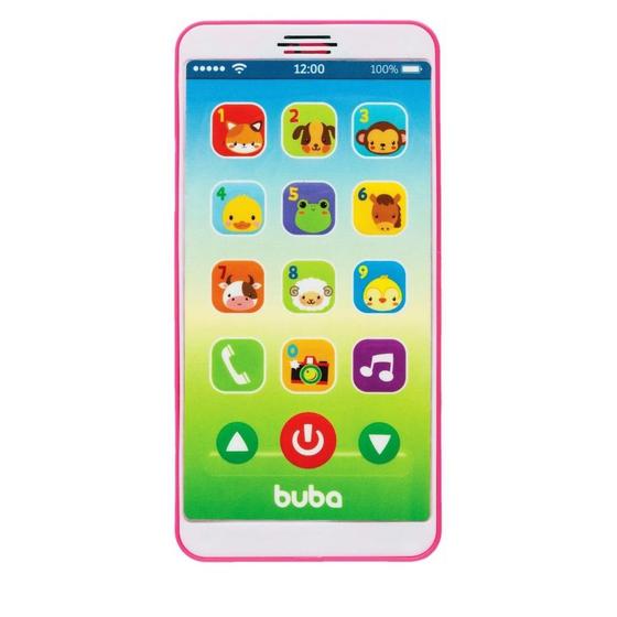 Imagem de Celular Infantil Telefone Baby Phone Rosa Buba