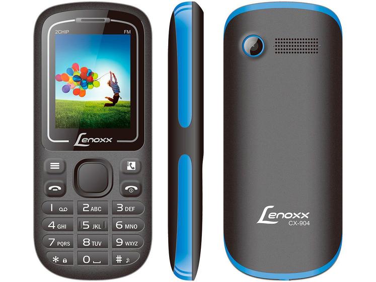 Celular Lenoxx CX 904 Dual Chip 32MB 2G Menor preço em Celular Lenoxx CX 904 Dual Chip 32MB 2G