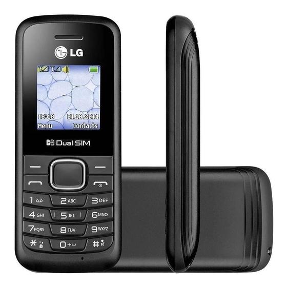 Imagem de Celular LG B220 Dual SIM 32 MB preto 32 MB RAM