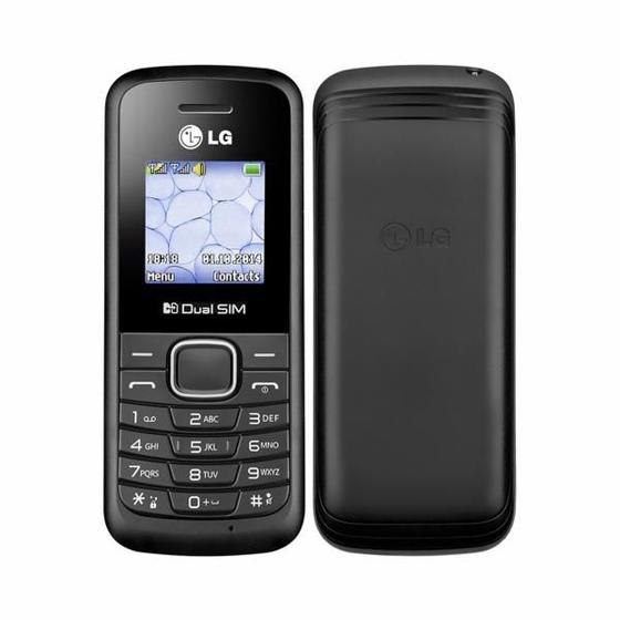 Menor preço em Celular LG B220 Tela 1.45" / Dual Sim - Preto