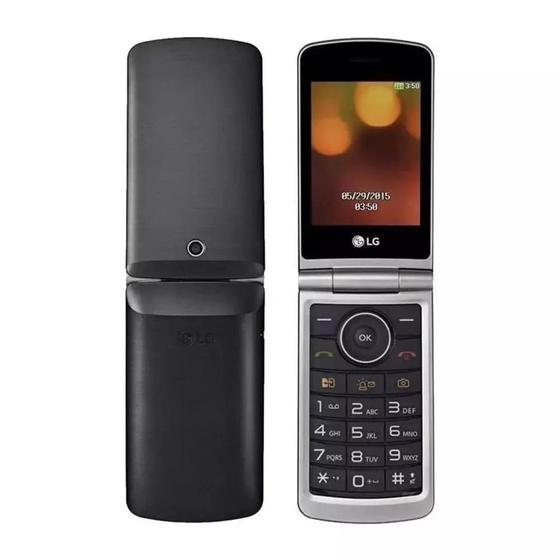 Celular LG G360 Preto - Dual Chip