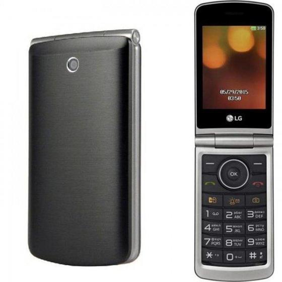 LG Flip G360 Preto - Dual Chip