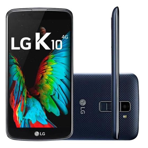 Celular Smartphone LG K10 K430ds 16gb Azul - Dual Chip