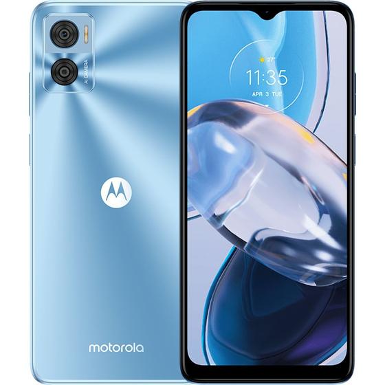 Celular Motorola Moto E22 XT-2239 Dual Chip 32G Crystal Blue Menor preço em Celular Motorola Moto E22 XT-2239 Dual Chip 32G Crystal Blue