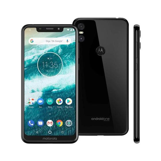 Celular Motorola Moto One XT1941 Dual 64gb Menor preço em Celular Motorola Moto One XT1941 Dual 64gb