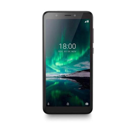 Imagem de Celular Multi F Pro Preto 16Gb P9118 Multilaser 4G Ram 1Gb