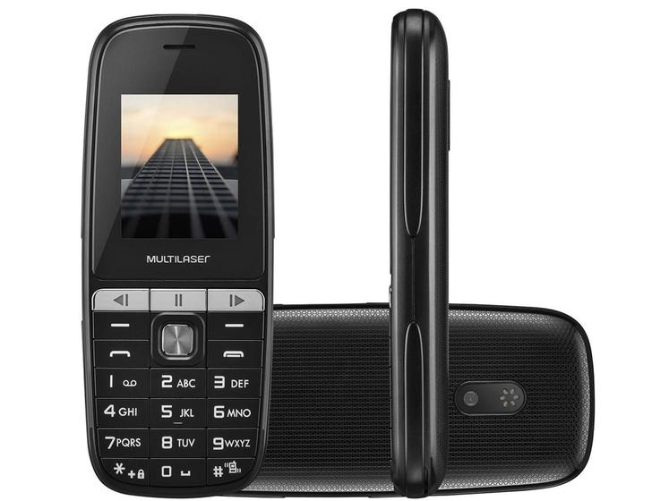 Imagem de Celular Multilaser 2 Chips Rádio FM Bluetooth - MP3 Player Desbl.