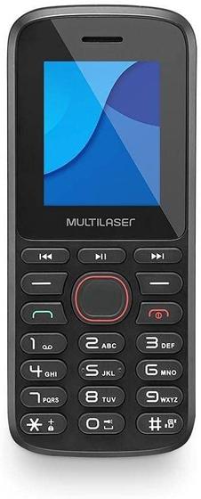 Imagem de Celular Multilaser Up Play 3g Mp3 Bluetooth Preto P9134