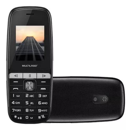 Imagem de Celular Multilaser Up Play Dual SIM 32 MB preto 32 MB RAM