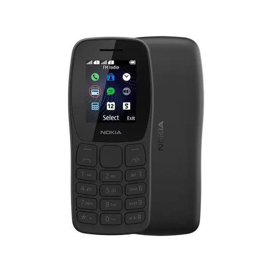 Celular Não Nokia 105 Nk093 32mb Preto - Dual Chip