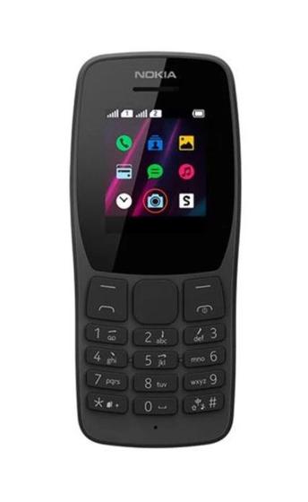 Celular Nokia 110 32gb 2g Preto Rádio FM Leitor Integrado Câmera VGA 4 Jogos Imagem de Celular Nokia 110 32gb 2g Preto Rádio FM Leitor Integrado Câmera VGA 4 Jogos