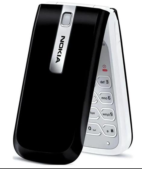 Imagem de Celular Nokia 2505 Dual Sim Flip 3G Idoso Pequeno E Prático