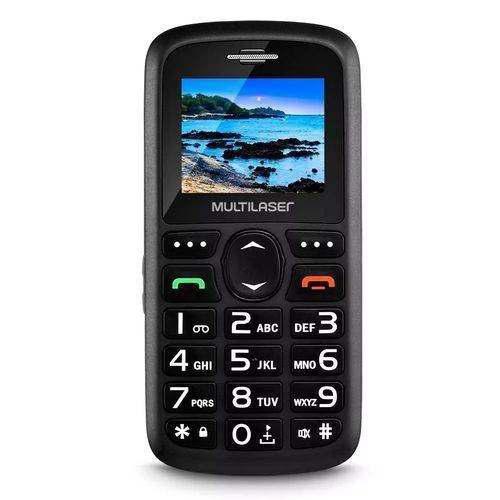 Imagem de Celular Para Idoso Simples Vita 3 Multilaser P9048 Mp3