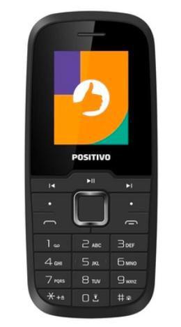 Imagem de Celular Positivo P26 Dual Chip Original Preto para Idosos Simples e Barato com FM, Bluetooth, Embalagem Original, Garant