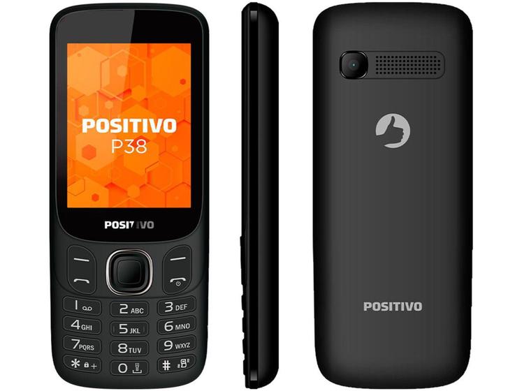 Celular Positivo P38 Dual Chip 128MB 3G Rádio FM - Bluetooth Desbloqueado Menor preço em Celular Positivo P38 Dual Chip 128MB 3G Rádio FM - Bluetooth Desbloqueado