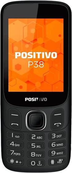 Imagem de Celular Positivo P38 Dual Sim 64 MB 128MB Preto