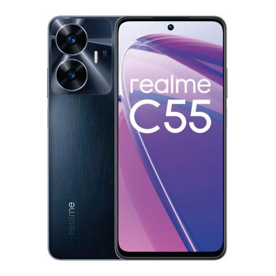 Celular Smartphone Realme C55 256gb Preto - Dual Chip