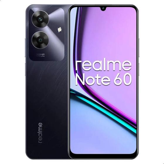 Celular Realme Note 60 Dual Sim 128 Gb 4Gb Ram Smartphone Menor preço em Celular Realme Note 60 Dual Sim 128 Gb 4Gb Ram Smartphone