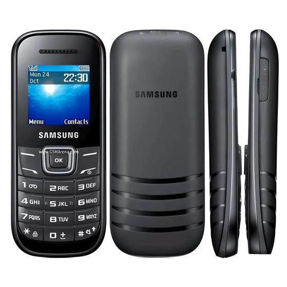 Celular Samsung B110e Celular Ideal Para Idosos e Situações de Emergência Acessibilidade 3G Imagem de Celular Samsung B110e Celular Ideal Para Idosos e Situações de Emergência Acessibilidade 3G