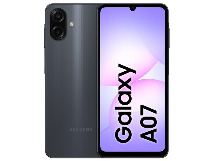 Celular Samsung Galaxy A07 128GB, 4GB, Câmera 50MP, Tela 6.7", Proteção IP54, Processador 6nm Imagem de Celular Samsung Galaxy A07 128GB, 4GB, Câmera 50MP, Tela 6.7", Proteção IP54, Processador 6nm
