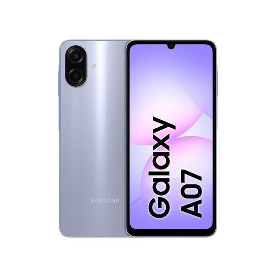 Celular Samsung Galaxy A07 256GB, 8GB, Câmera 50MP, Tela 6.7″, Proteção IP54, Processador 6nm