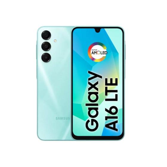 Imagem de Celular Samsung Galaxy A16, 128gb + 4gb Ram, Câmera De Até 50mp, Tela 6.7 , Nfc, Ip54, Bateria 5000 Mah Verde Claro