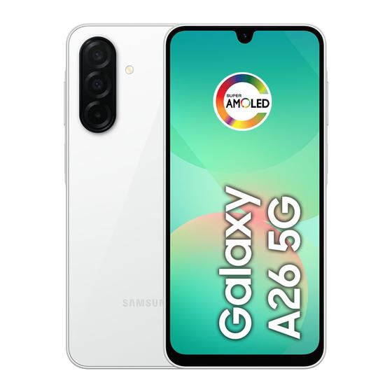 Celular Samsung Galaxy A26 5G 256GB, 8GB RAM, Câmera de 50MP, IP67, Tela Super AMOLED 6.7", NFC Menor preço em Celular Samsung Galaxy A26 5G 256GB, 8GB RAM, Câmera de 50MP, IP67, Tela Super AMOLED 6.7", NFC