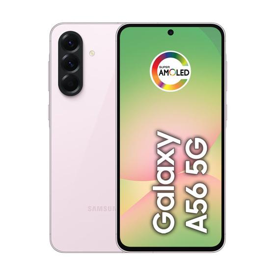 Celular Samsung Galaxy A56 5G 128GB, 8GB RAM, Câmera 50MP, IP67, Super AMOLED 6.7", Recursos AI Imagem de Celular Samsung Galaxy A56 5G 128GB, 8GB RAM, Câmera 50MP, IP67, Super AMOLED 6.7", Recursos AI